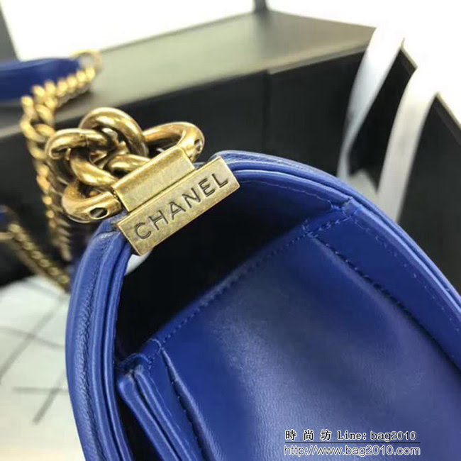 香奈兒CHANEL A67086菱格原版羊皮單肩斜挎鏈條包 DSC2078